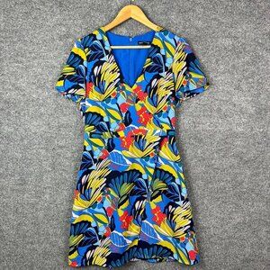 J.Crew Mercantile Wrap Front Mini Dress Size‎ 4 Floral